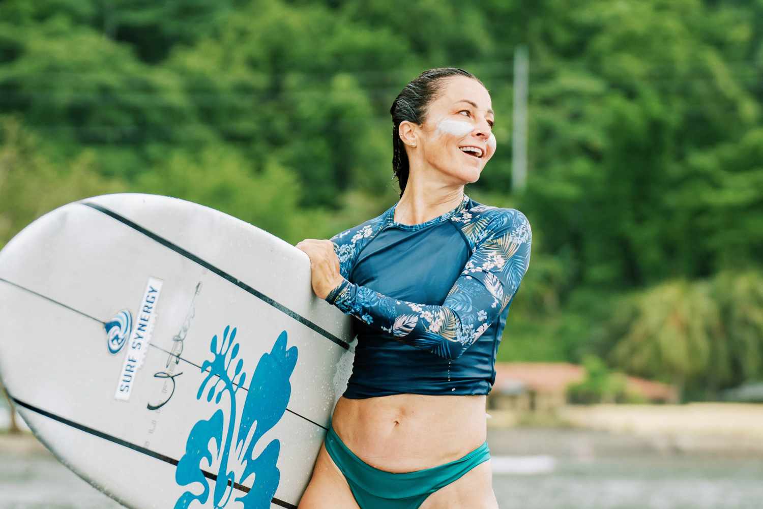 Surfer woman